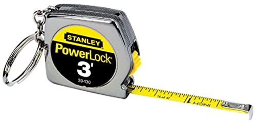 Stanley PowerLock Key Tape Rule, 3 Foot (Pack of 3)
