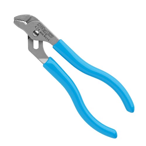 Channellock Slip-Joint Pliers, Straight Jaw, 4.5 in (424)