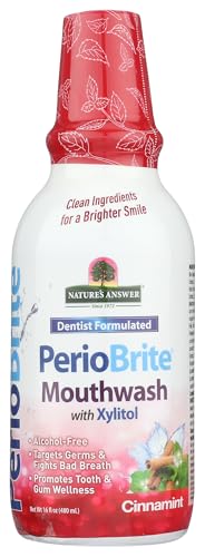 Nature's Answer Perio Wash Alcohol-Free, Cinnamon, 16 fl oz