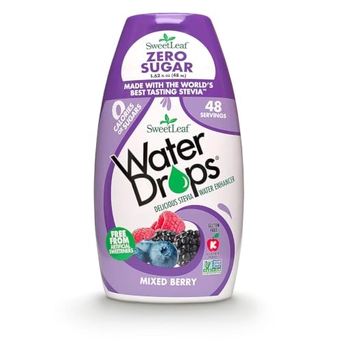 SweetLeaf Water Flavoring Drops, Mixed Berry, 1.62 fl oz
