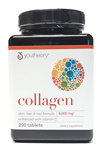 Youtheory Collagen Advanced Formula Type 1, 2 & 3, 290 Count (Pack of 3)
