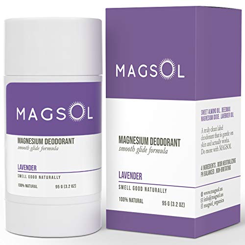 MAGSOL Aluminum Free Deodorant, Lavender