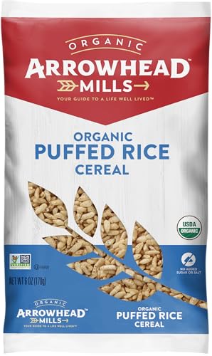 Arrowhead Mills Puffed Brown Rice Cereal, 6 oz (Pack of 3)