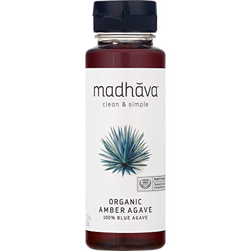 Madhava Organic Amber Raw Blue Agave, 11.75 oz