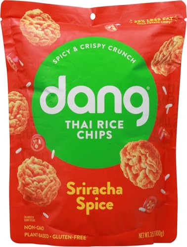 Dang Sticky Rice Chips, Sriracha Spice, 3.5 oz