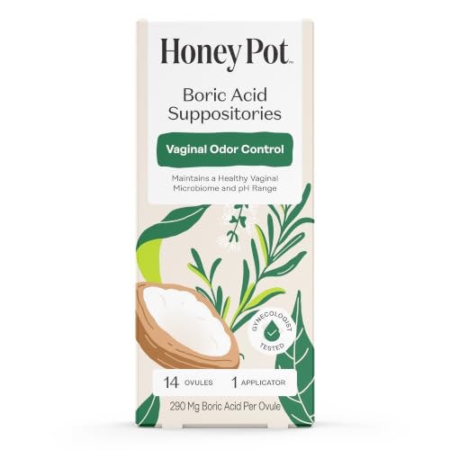 The Honey Pot Company 7 Day Boric Acid & Herbs Suppositories
