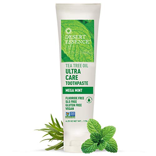 Desert Essence Ultra Care Toothpaste, Mega Mint, 6.25 oz