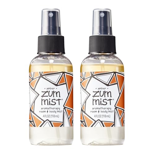Zum Room and Body Spray, Amber, 4 fl oz (Pack of 2)