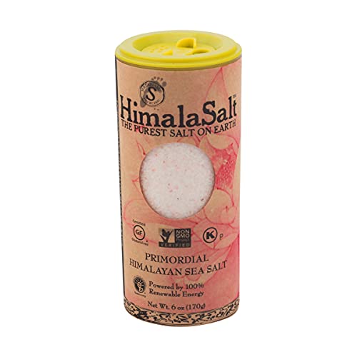 HimalaSalt Primordial Himalayan Sea Salt, Fine Grain Shaker, 6 oz