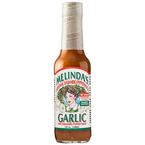 Melinda's Habanero Garlic Pepper Sauce (Pack of 3)