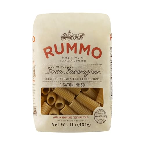 Rummo Rigatoni Pasta No. 50, Bronze Cut, 12 oz