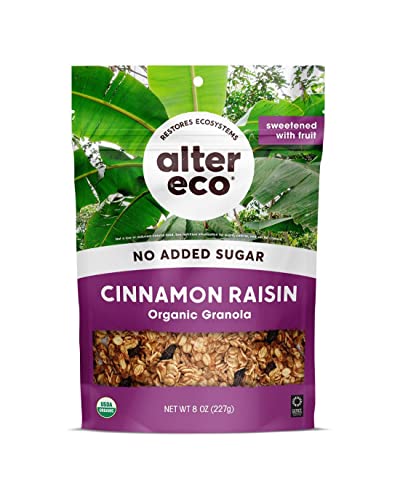 Alter Eco Cinnamon Raisin Granola