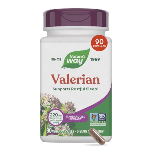 Nature's Way Valerian, 220 mg, 90 Capsules