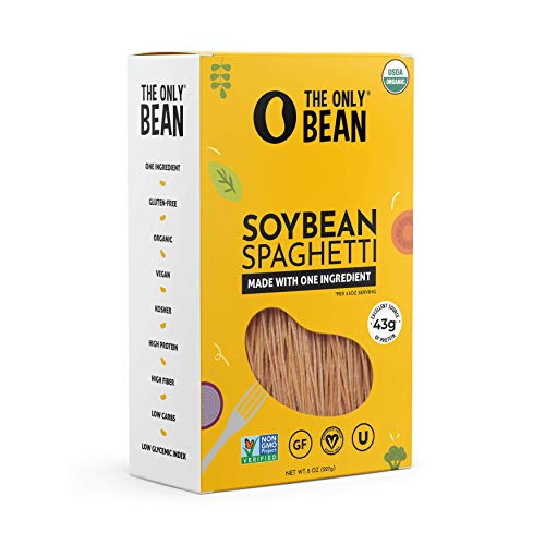 The Only Bean Organic Soybean Spaghetti Pasta, 8 oz
