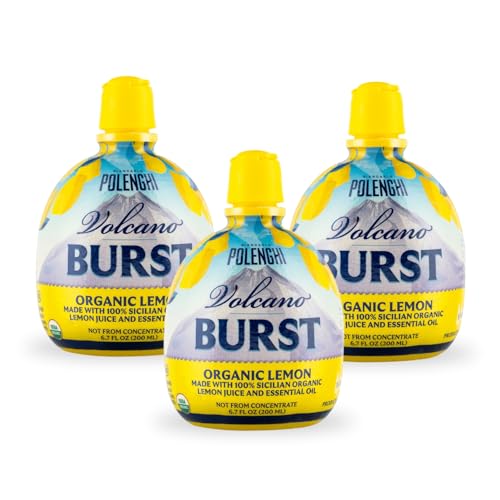 Volcano Lemon Juice, 6.7 oz (Pack of 3)