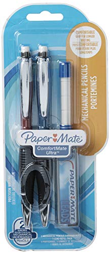 Paper Mate Comfort Mate Ultra Mechanical Pencil Set, 0.5 mm, 4 Count