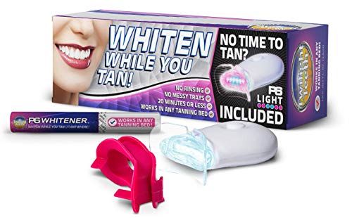 Twilight Teeth Whitening Kit with Whitener Gel and UV Light Mouthpiece