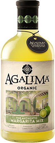 Agalima Organic Margarita Drink Mix, 1 L Glass Bottle
