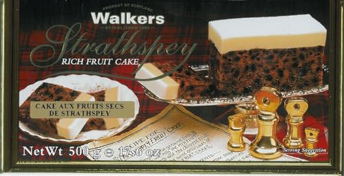 Walker's Shortbread Strathspey Rich Holiday Fruit Cake, 17.6 oz Box