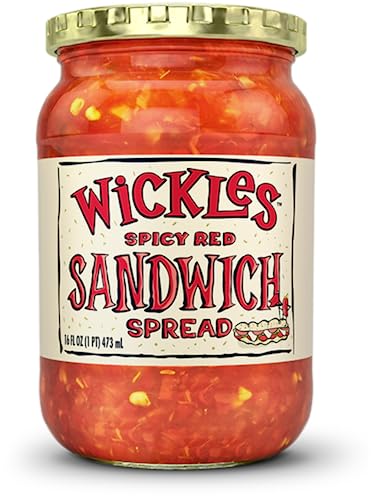 Wickles Spicy Red Sandwich Spread, 16 oz
