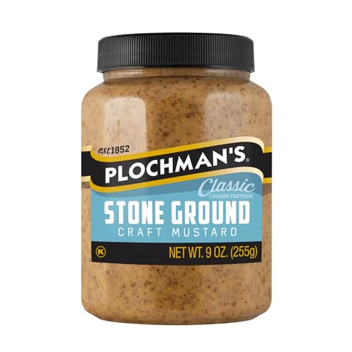 Plochman's Stone Ground Mustard, 9 oz