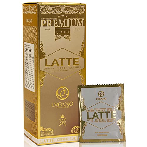 Organo Gourmet Cafe Latte, 20 Sachets