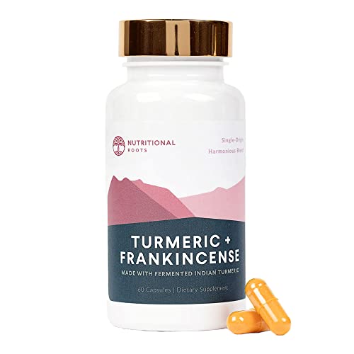Nutritional Roots Indian Turmeric + Frankincense, 60 Capsules