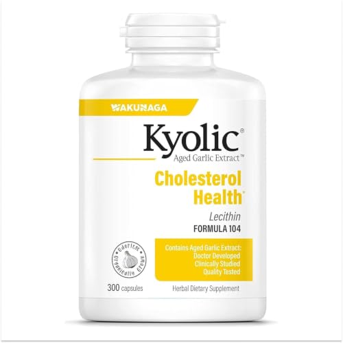 Kyolic Aged Garlic Extract Formula 104, 300 Capsules