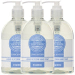 Clearly Glycerin Liquid Hand Soap, Unscented, 12 fl oz (Pack of 3)