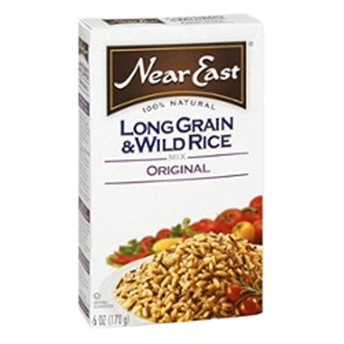 Near East Long Grain & Wild Rice Mix, Original, 6 oz (Pack of 6)
