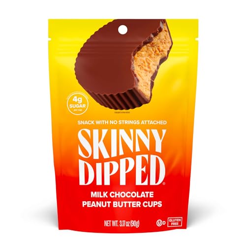 Skinnydipped Milk Chocolate Peanut Butter Cup, 3.17 oz
