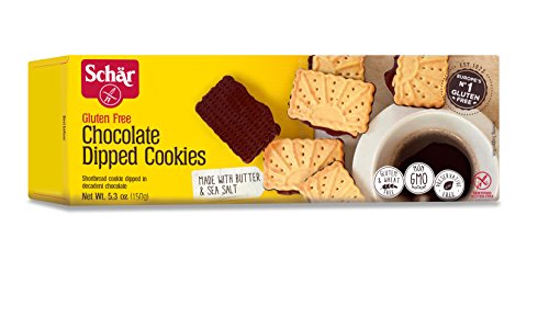 Schar Chocolate Dipped Cookies, 5.3 oz