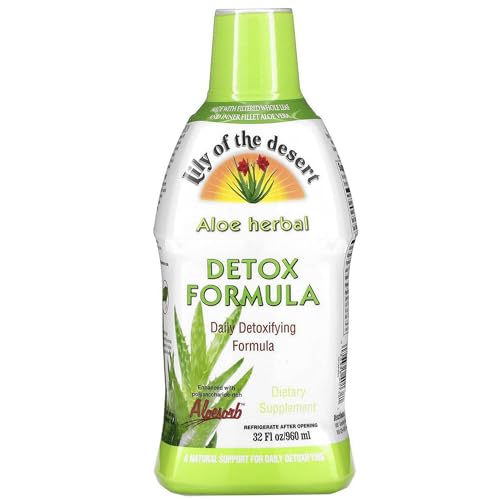 Lily of the Desert Detox Formula Aloe Vera Juice, 32 fl oz
