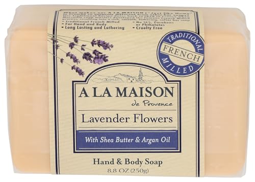 A La Maison Lavender Bar Soap, 8.8 oz