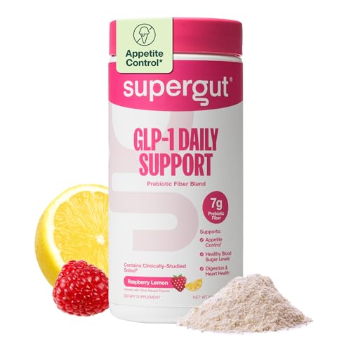 Supergut GLP1 Daily Support, Raspberry Lemon, 18 Servings