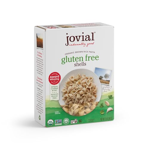 Jovial Whole Grain Brown Rice Shells Pasta, 12 oz