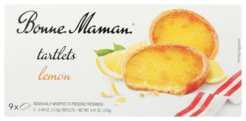 Bonne Maman Lemon Tartlets, 4.41 oz (9 Count)