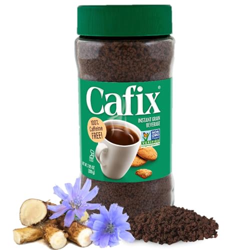 Cafix Instant Chicory Coffee Substitute, Caffeine Free, 7.05 oz