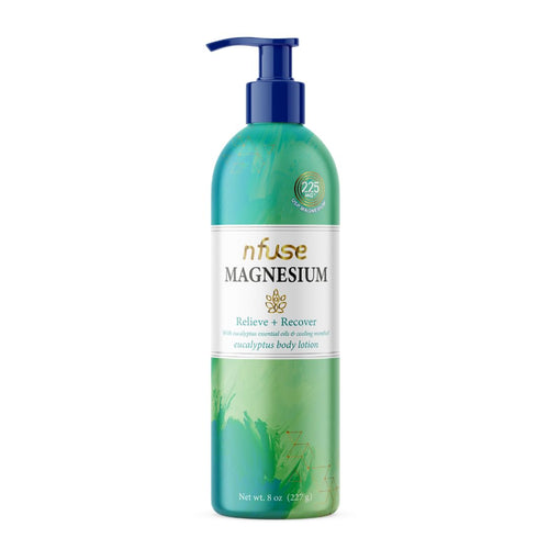 nfuse Magnesium Lotion with Eucalyptus & Cooling Menthol, 8 oz