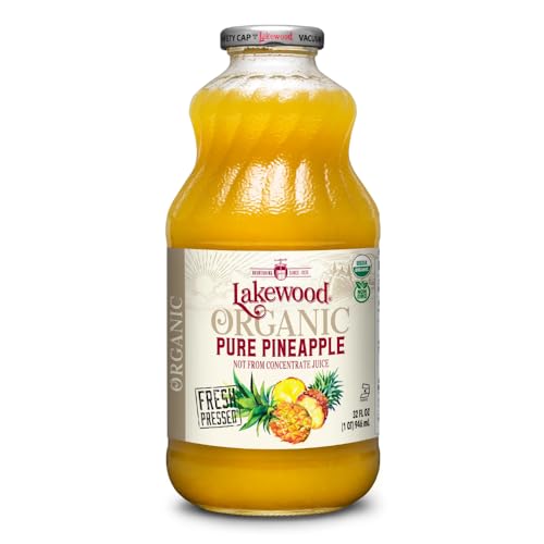 Lakewood Organic Pineapple Juice, 32 fl oz
