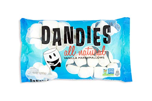 Dandies Vegan Marshmallows, 10 oz (Pack of 3)