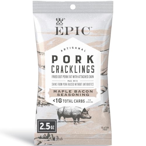EPIC Provisions Maple Bacon Pork Cracklings, 2.5 oz