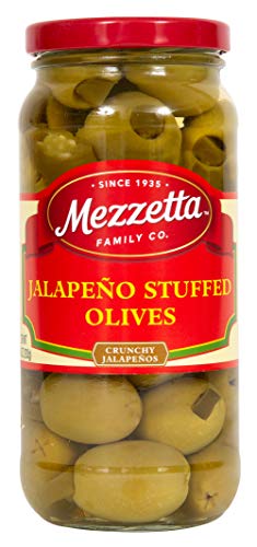 Mezzetta Jalapeno Stuffed Olives, 10 oz