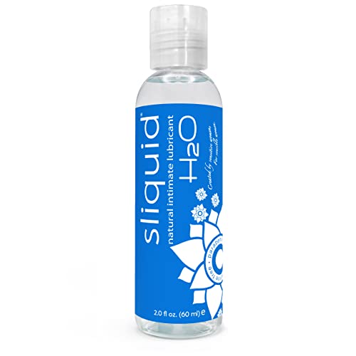 Sliquid H2O Water-Based Lubricant, Glycerin Free, Travel Size, 2 fl oz