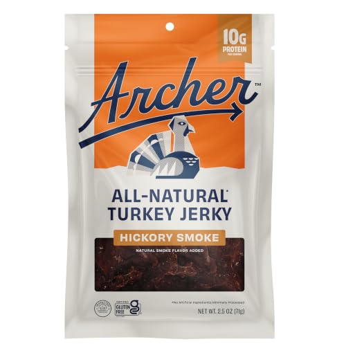 Archer Turkey Jerky, Hickory Smoke, 2.5 oz