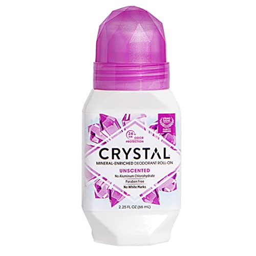 Crystal Body Deodorant Roll-On, 2.25 oz (Pack of 2)
