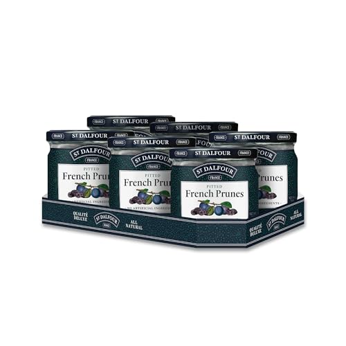 St. Dalfour Pitted French Prunes, 7 oz (Pack of 6)