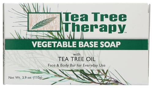 Tea Tree Therapy Vegetable Base Soap, 3.9 oz