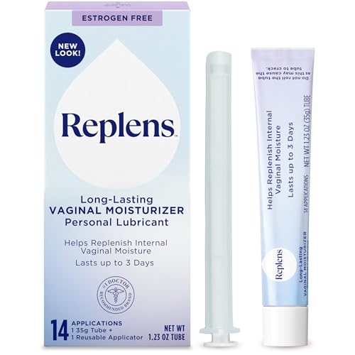 Replens Vaginal Moisturizer with Reusable Applicator, 14 Count