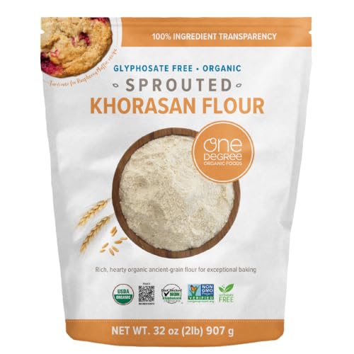 One Degree Organics Organic Sprouted Khorasan Flour, 32 oz